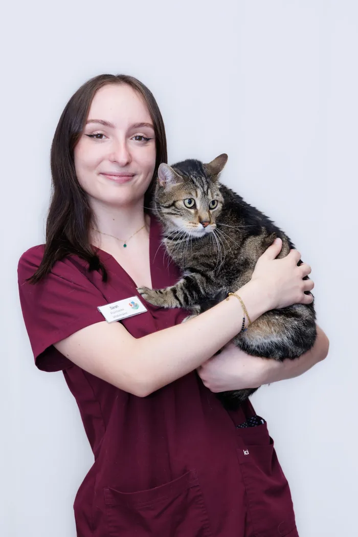 Sarah, assistante spécialisée vétérinaire